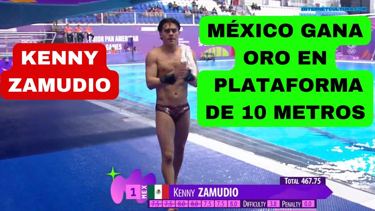 DE MANERA EMOCIONANTE SE GANÓ  EL ORO HASTA EL ÚLTIMO SALTO #champion #deporte #mexico #sports #jump