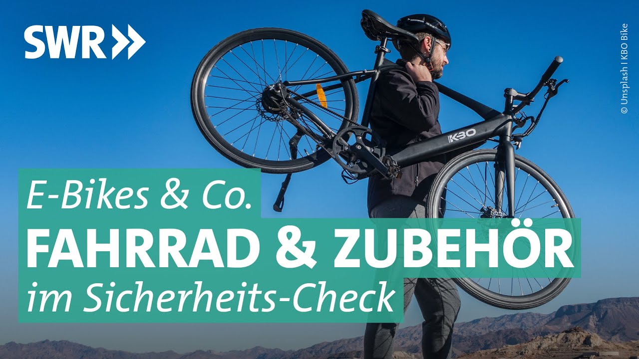 Sicherheit von E-Bike, Fahrradschloss und Heckträger prüfen I Die Tricks... SWR & NDR