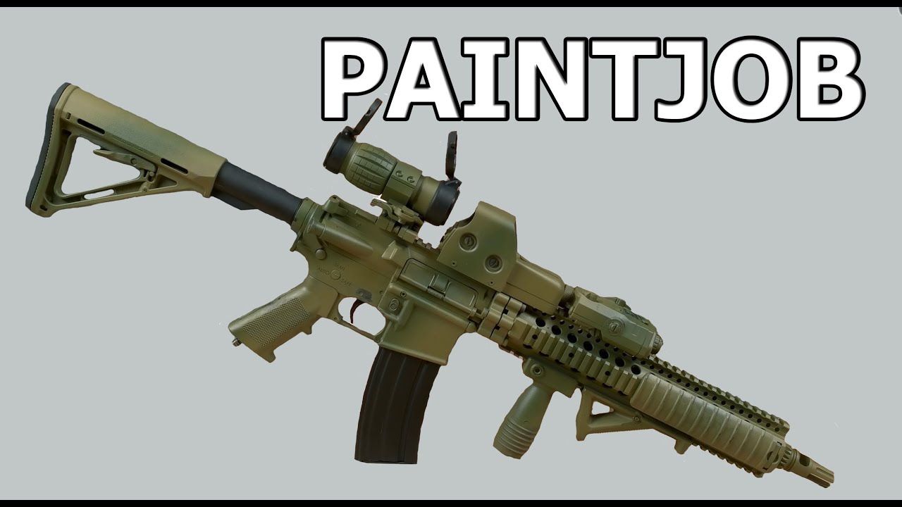 Airsoft Paintjob Tippmann Desert Look GsPAirsoft German/Deutsch [4k]