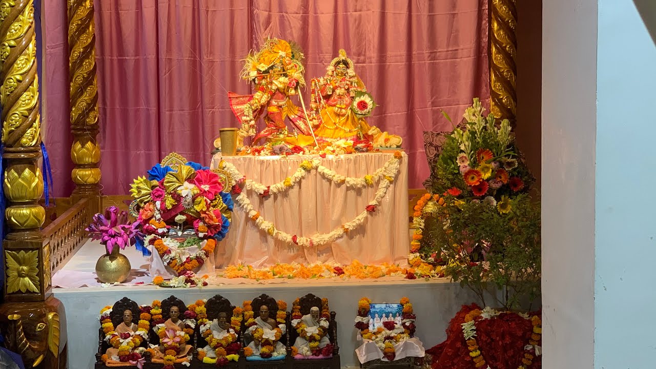 Sandhya Arati ISKCON Swamibag, Dhaka 12th June 2025
