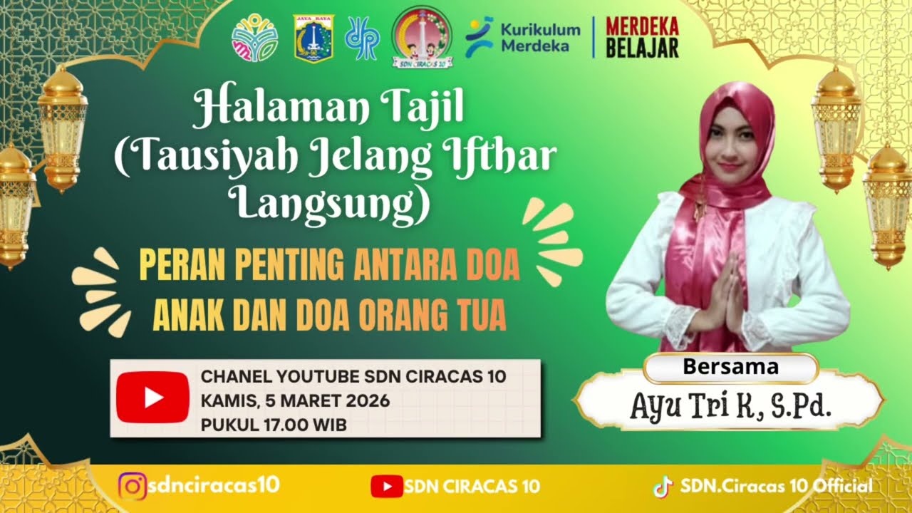 “HALAMAN TAJIL” Kamis, 05 Maret 2026