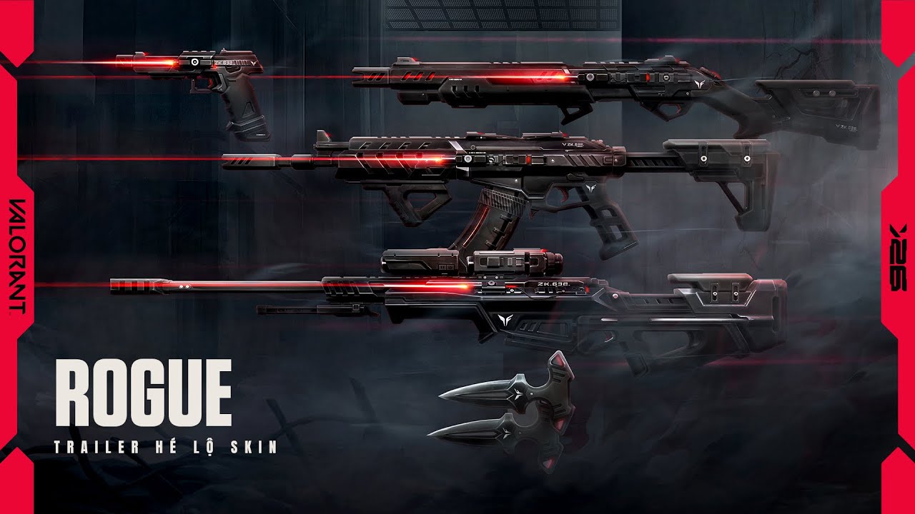 NHẮM CHUẨN // Trailer H&eacute; Lộ Skin Rogue - VALORANT