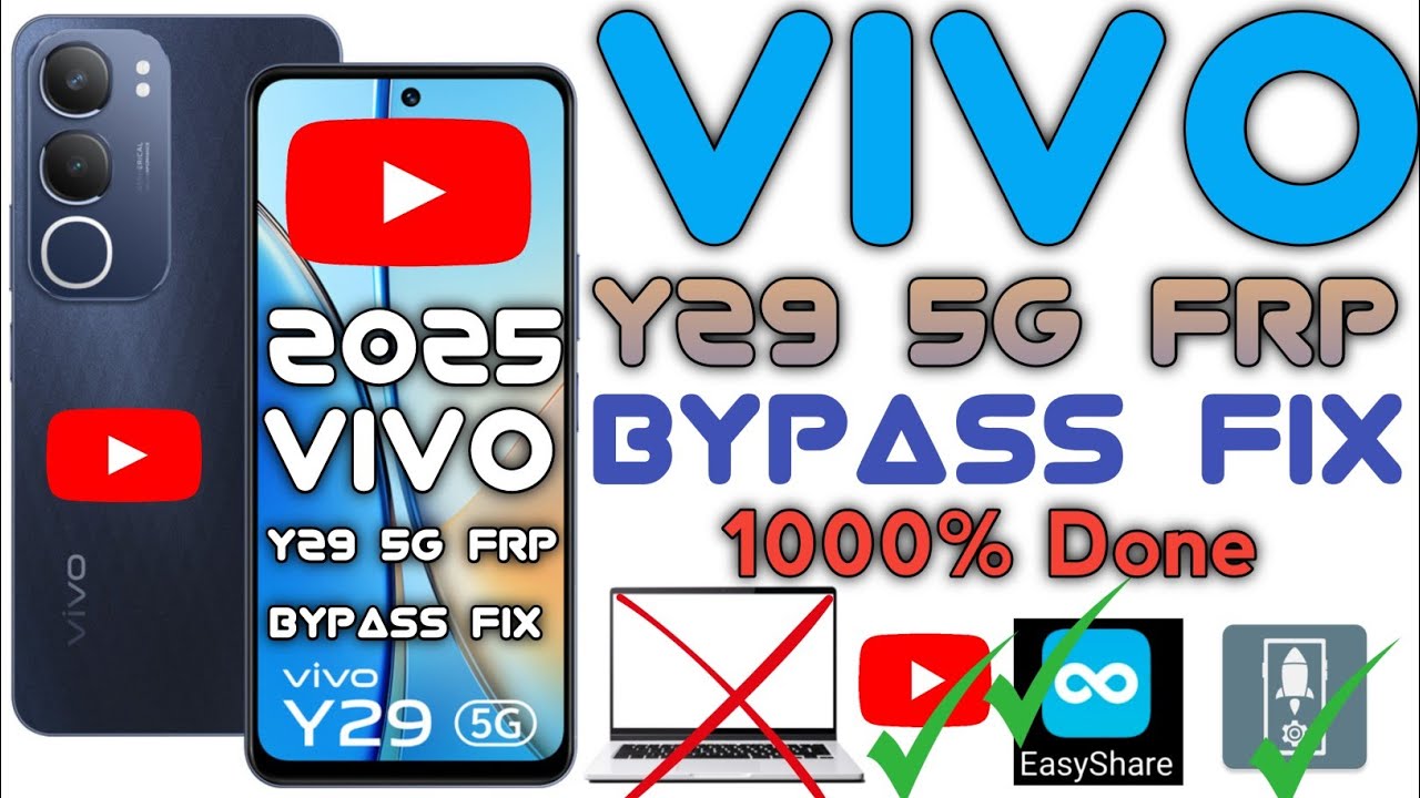 Vivo Y29 5G Frp Bypass New Trick ||🔥 Vivo Y29 5G FRP Bypass Without PC | 100% Working Method 2025 🔥