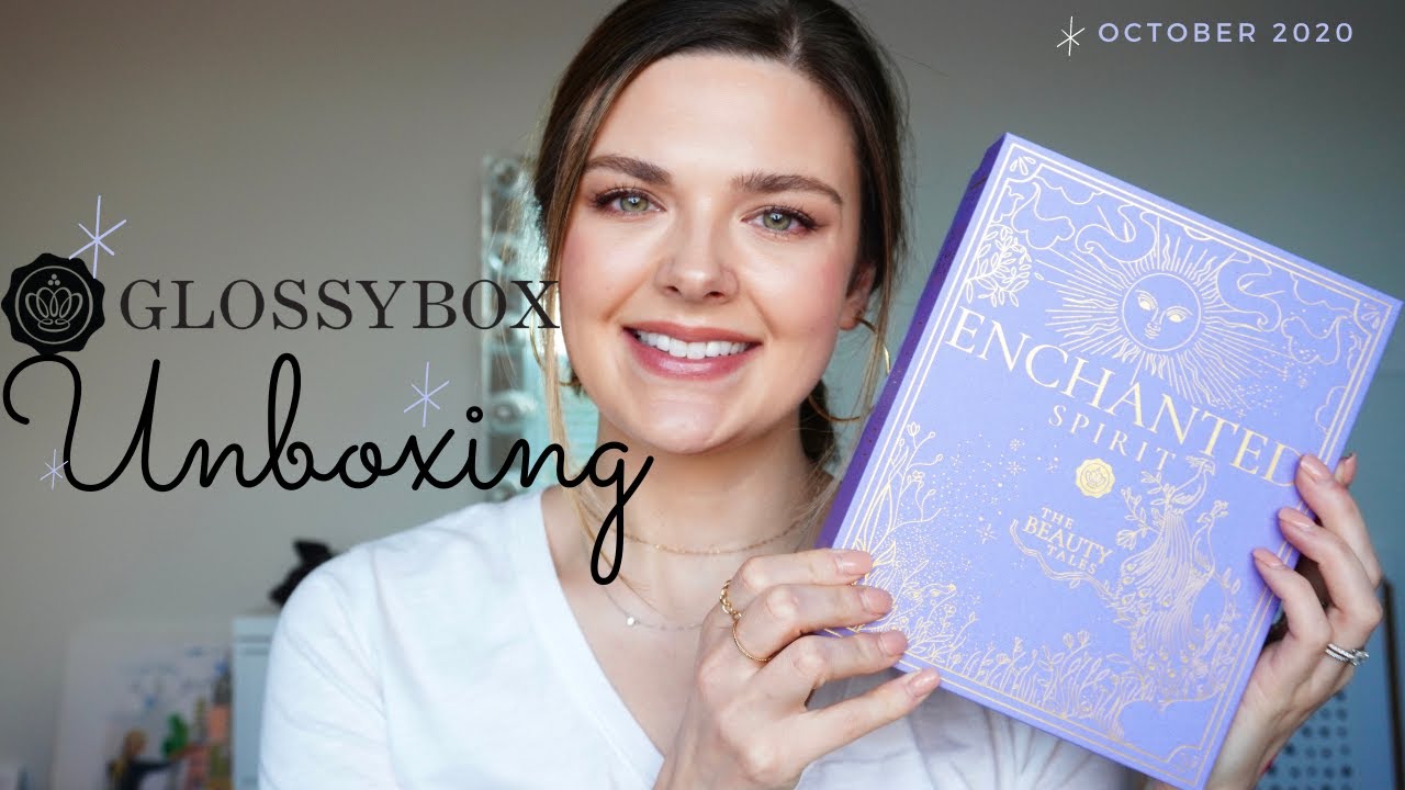 GLOSSYBOX Unboxing October 2020! Trying My First Beauty Subscription Box!