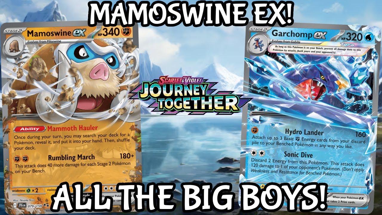 MAMOSWINE EX! SO MANY STAGE 2 POKEMON! AND ITS GOOD??