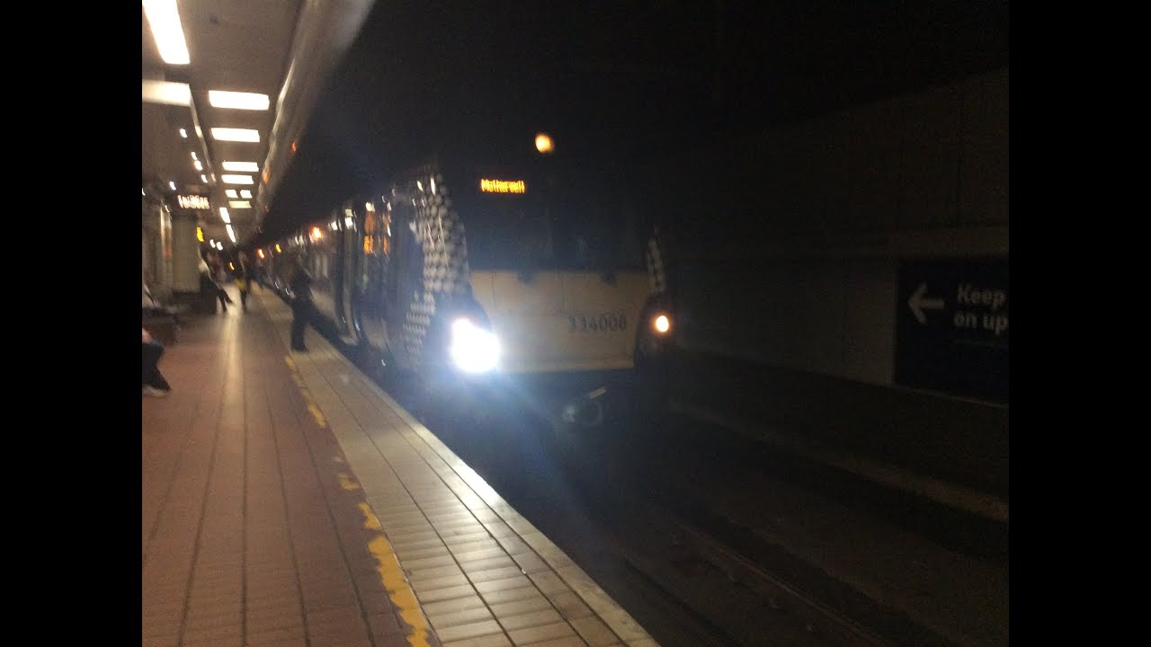 Partick to Glasgow Central LL on Class 334 - 18/10/19