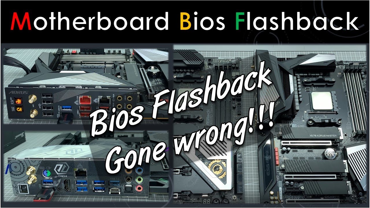 X570 Motherboard - Bios Flashback Process