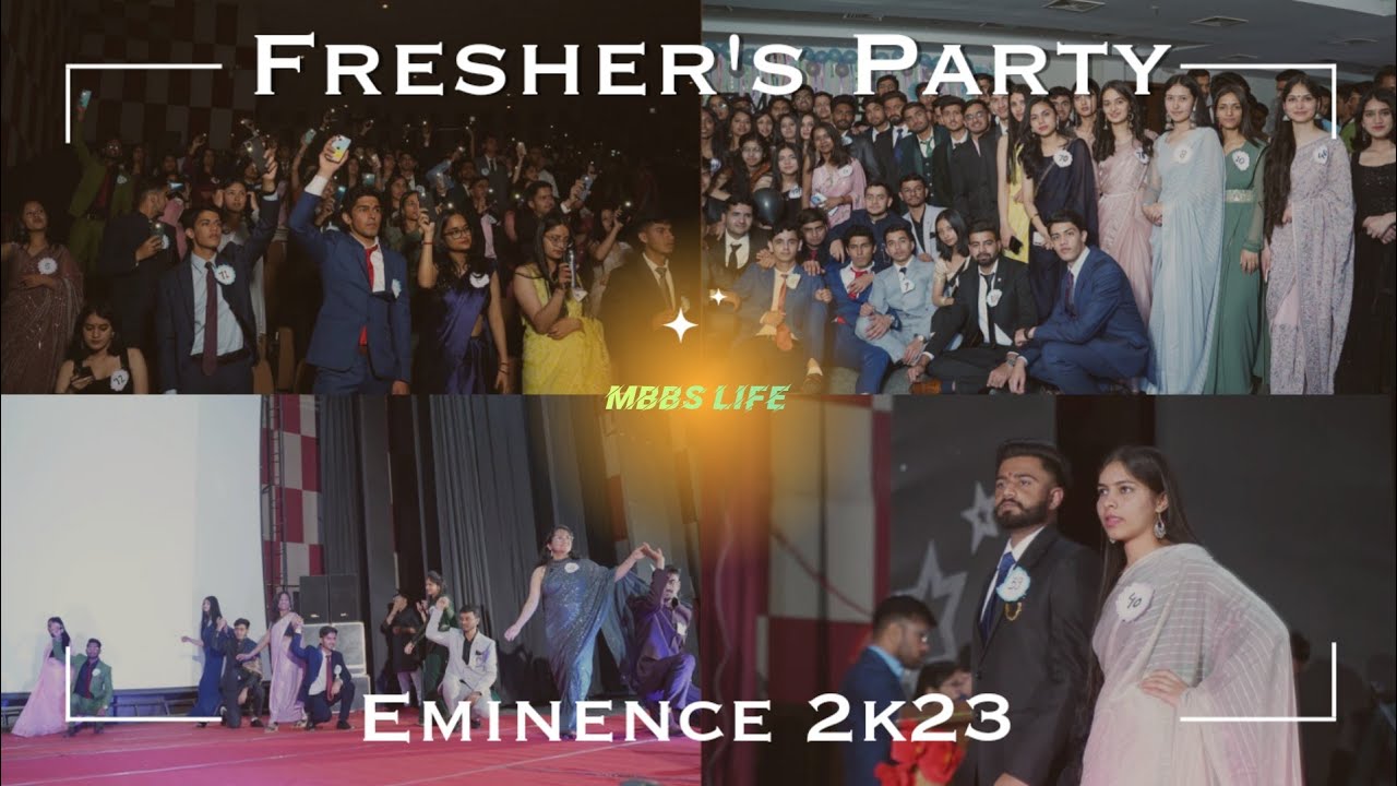 Fresher's Party 🎉🔥 // Eminence 2k23 ❣️ // vlog // Slbs Medical College Mandi #neet2023