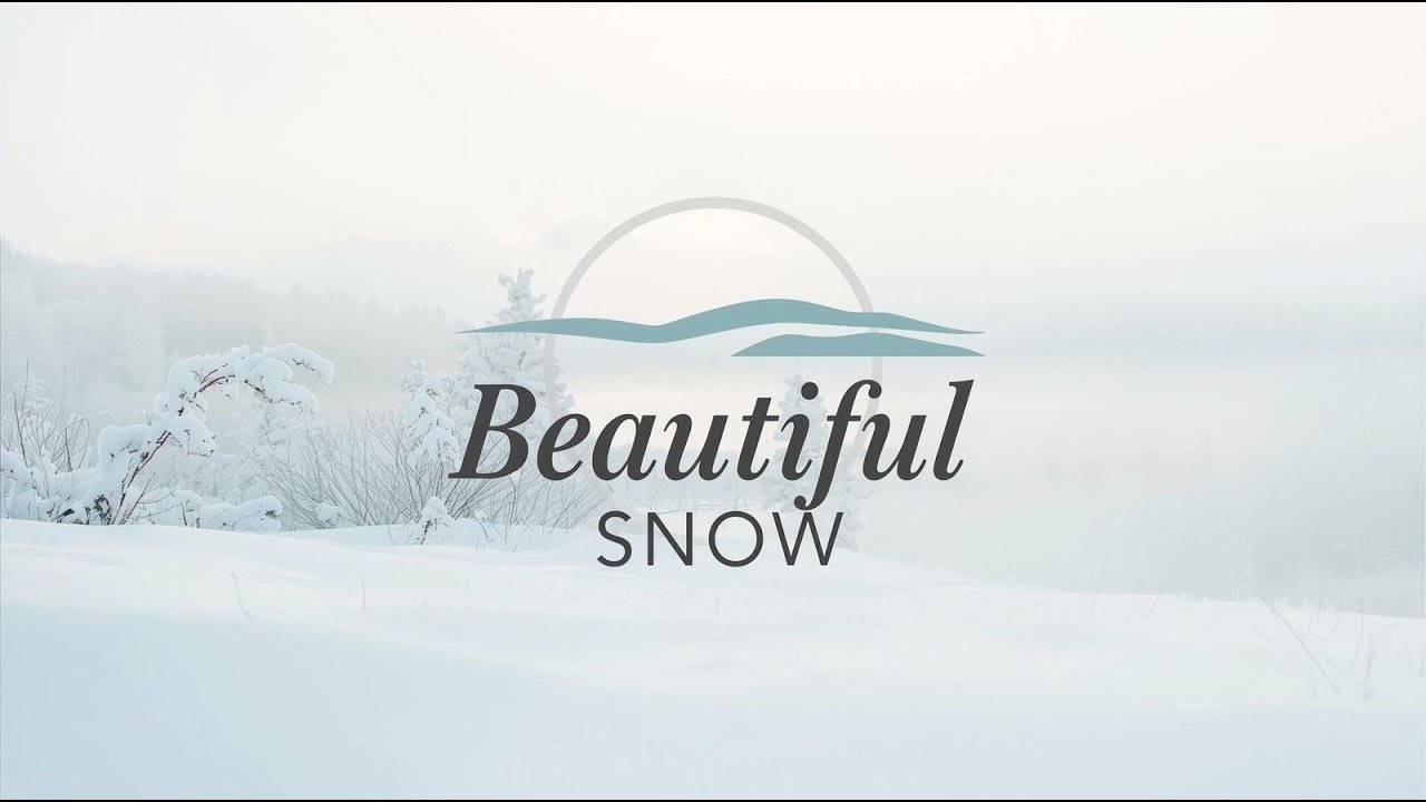 1 Hour of Beautiful Relaxing Snow Falling in a Mountain Village Explorer Adventure 