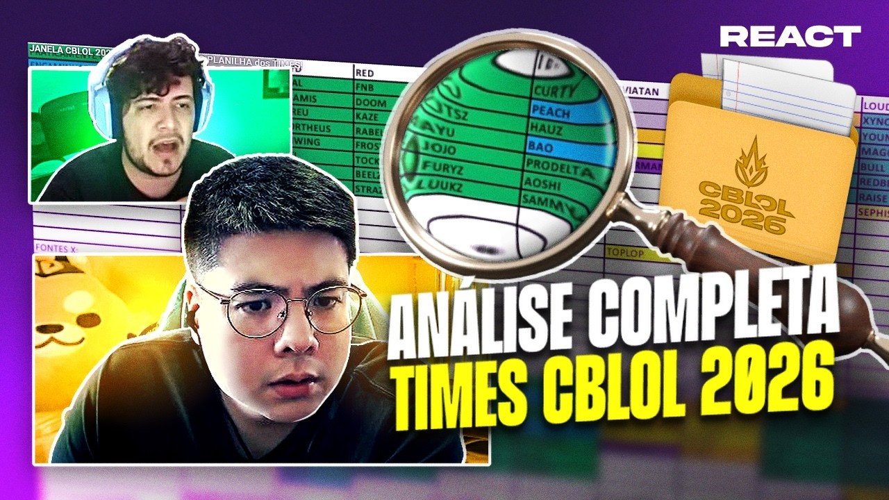 🚨FIZ A ANÁLISE COMPLETA DOS TIMES DO CBLOL 2026! QUEM SÃO OS NOVOS COREANOS? SÃO BONS OU BAGRES?