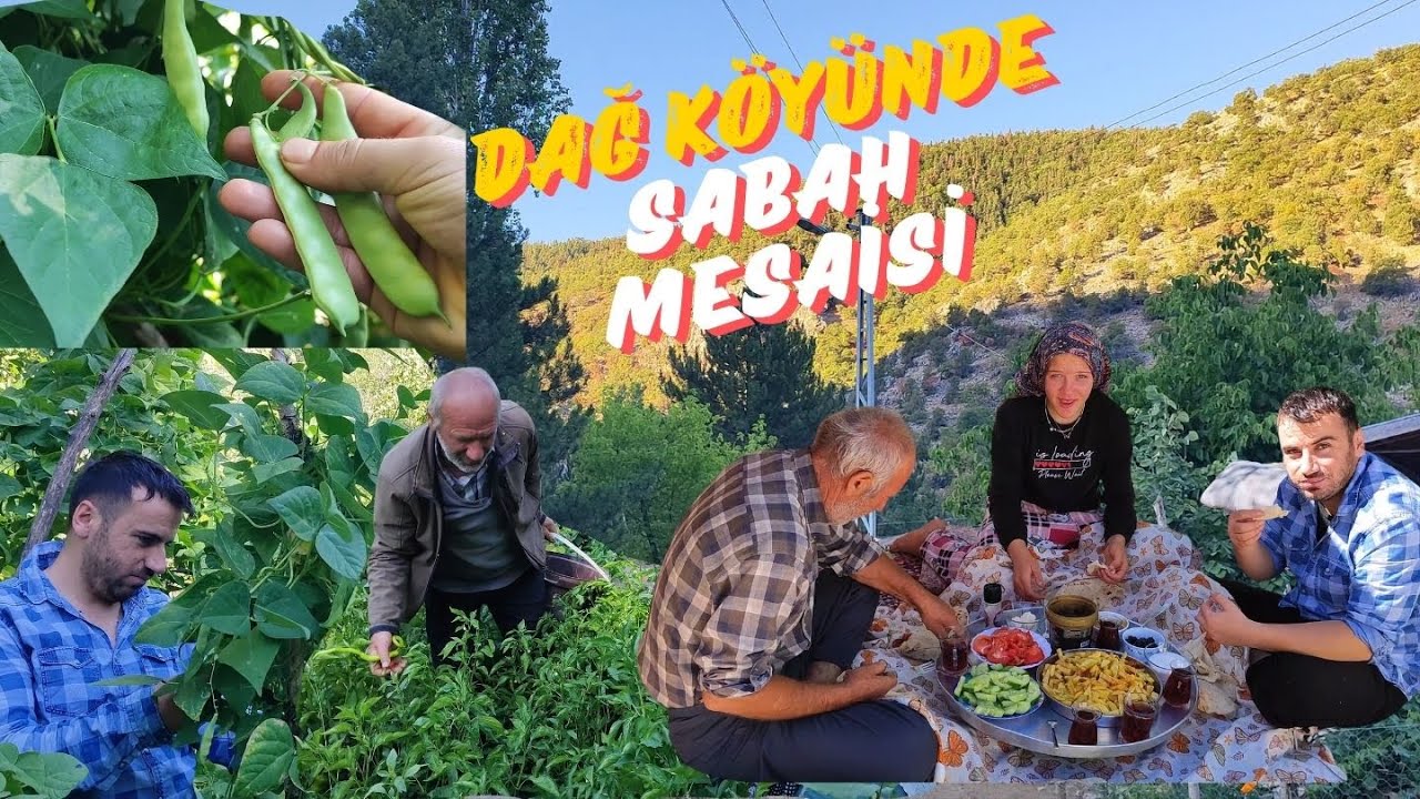 ÇUVAL ÇUVAL FASÜLYE /DAMDA KÖY KAHVALTISI