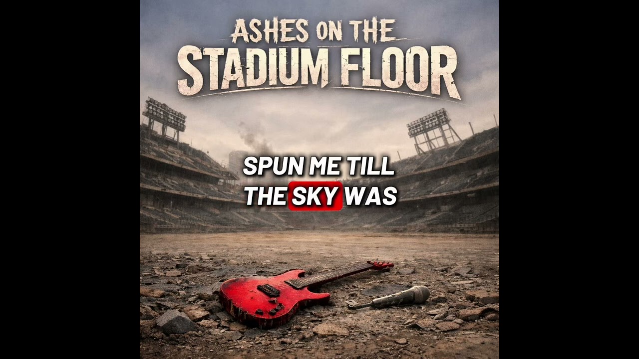 Ashes on the stadium floor