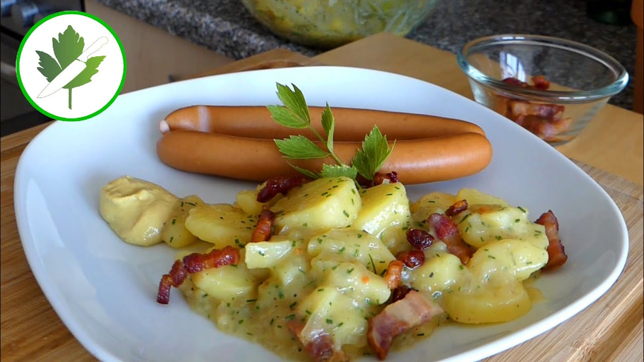 Deftiger Kartoffelsalat mit Speck, auch perfekt zum Mitnehmen