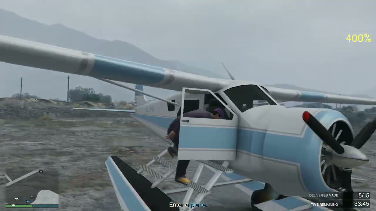 GTA Online (PC) - Counterfeit Drop Off - Plane (Sped Up)