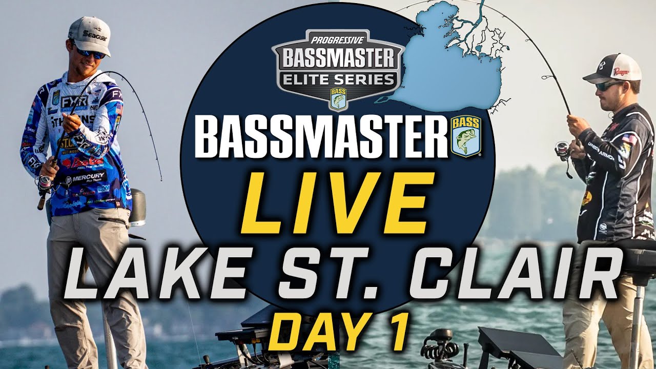2025 Bassmaster LIVE — Elite Series at Lake St. Clair (Day 1)
