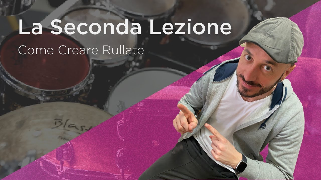 LA SECONDA LEZIONE DI BATTERIA ✌🏻🥁