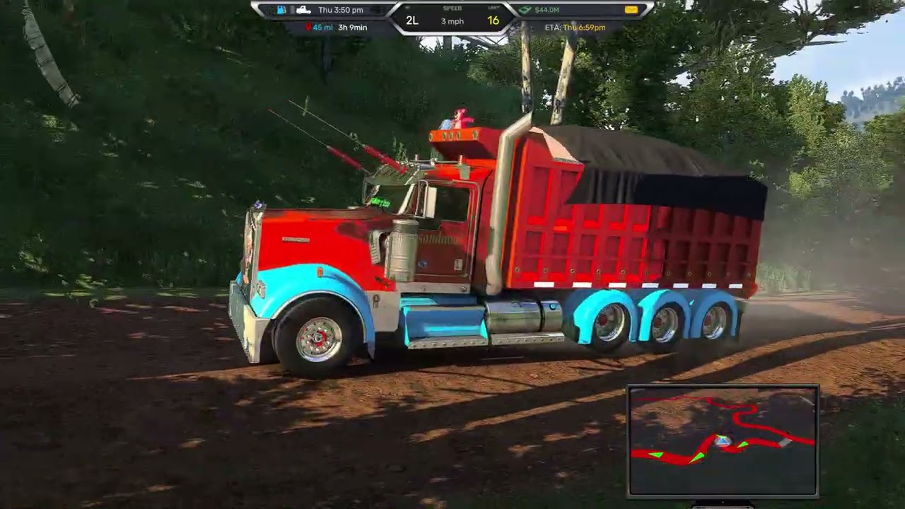 sonido de frenos modificados en un kenworth w900