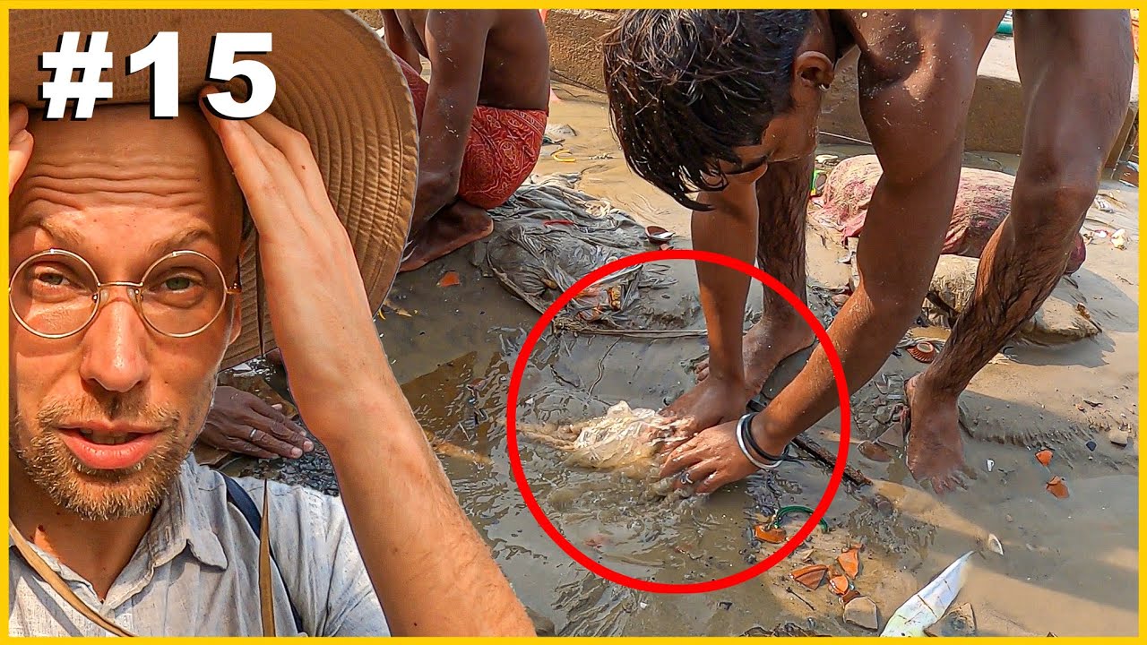 INDIE - RZEKA GANGES I RELIGIJNE RYTUAŁY! Jestem w szoku, nigdy czegoś takiego nie widziałem
