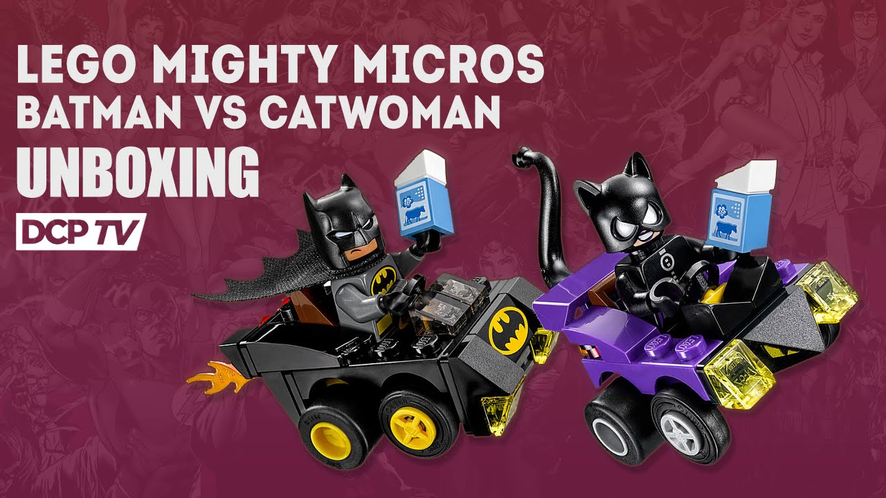 Unboxing - Lego Mighty Micros : Set Batman vs Catwoman