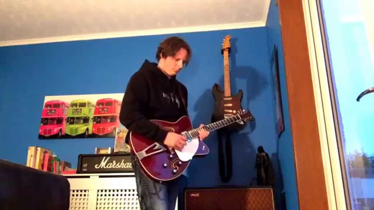 Martin GT 75  Electric Guitar 1965  Vox AC 30 1964 Amp quick demo