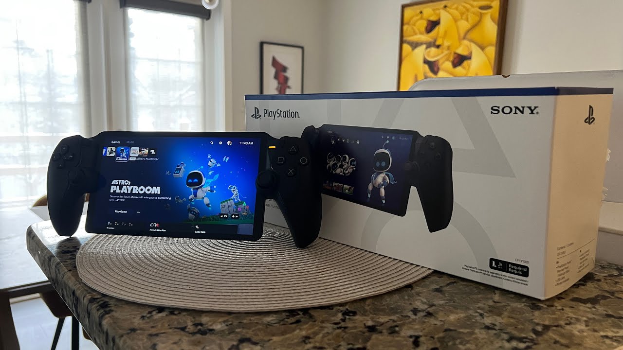 Unboxing the brand new midnight black ps portal with all its features and its gameplay!