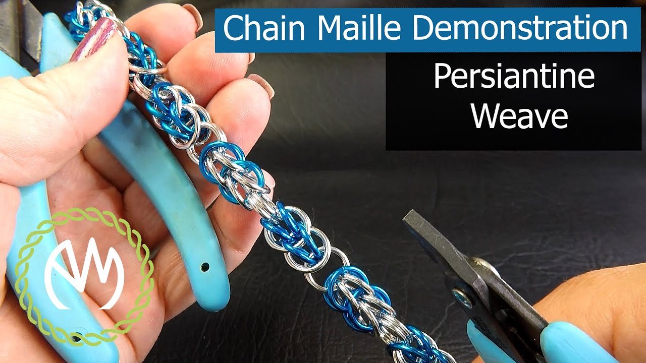 Chain Maille Tutorial - Persiantine Weave