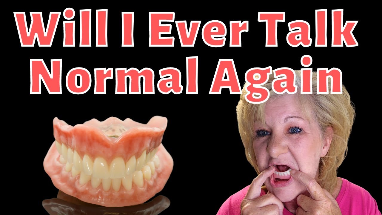 Immediate Dentures & Full Mouth Extraction Is HARD / Talking With Dentures