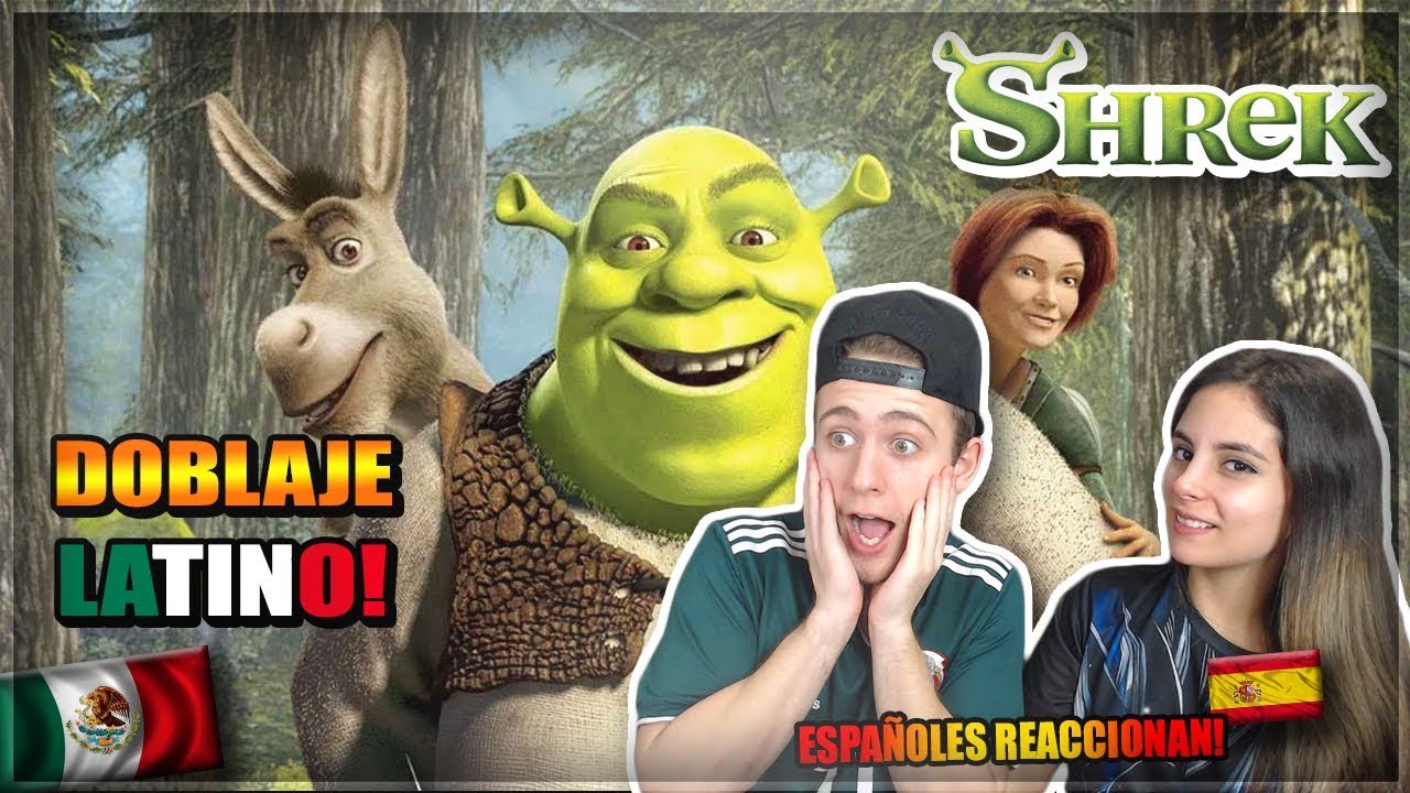 🇪🇸ESPAÑOLES REACCIONAN a DOBLAJE LATINO de SHREK 😱