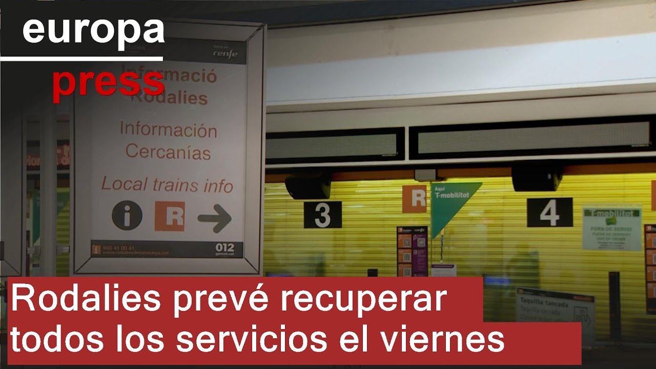 Rodalies empieza a restablecer la R2 Nord y prevé recuperar todos los servicios el viernes