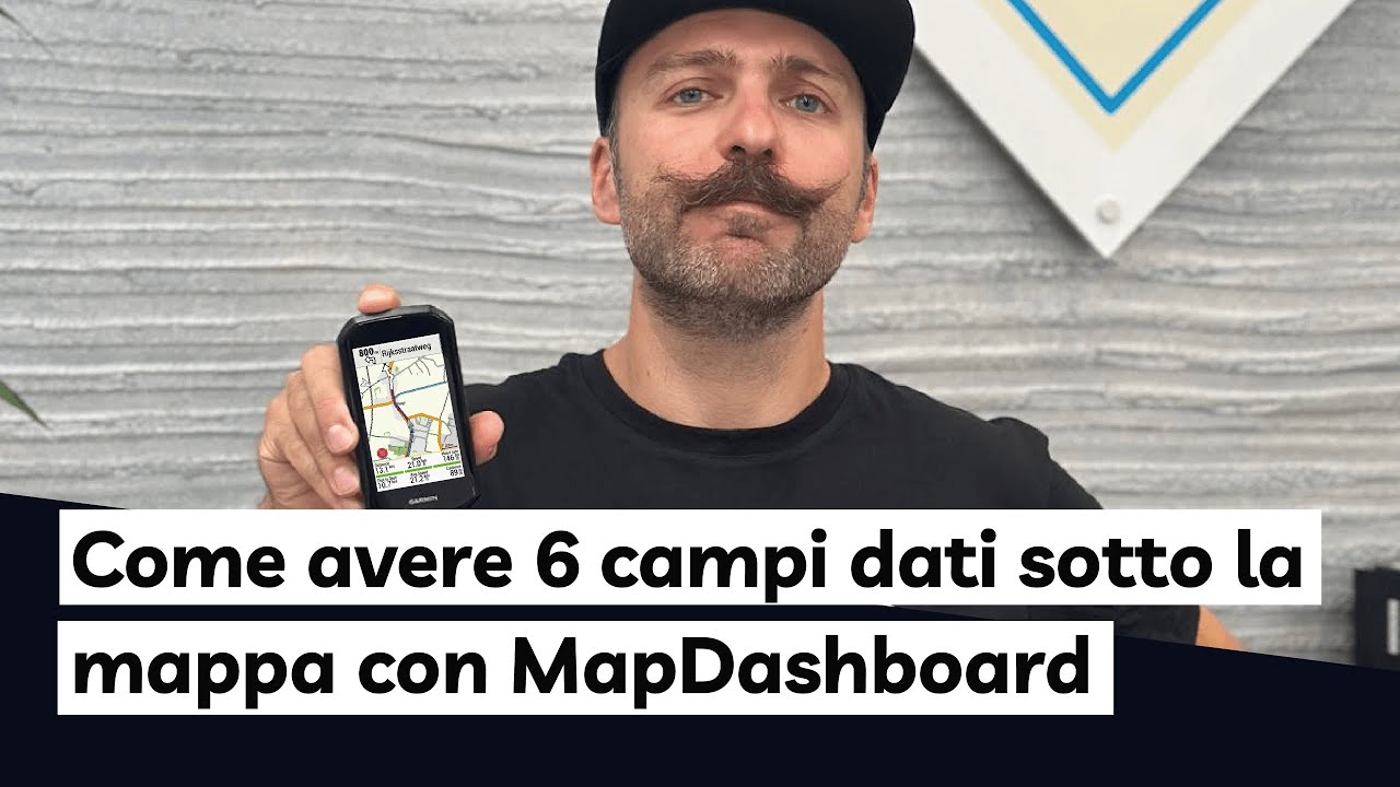 Come avere 6 campi dati sotto la mappa con MapDashboard | I consigli di Garmin Esperto