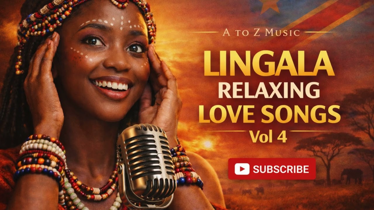 Calming  African LINGALA Love Songs For Deep Relaxation Romace Meditation And Inner Peace Vol 4