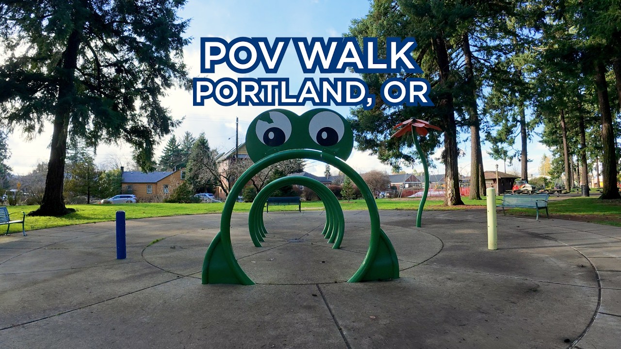 Winter in Portland- Peninsula Park