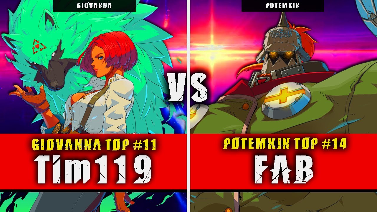 GGST | Tim119 (Giovanna) VS FAB (Potemkin) | Guilty Gear Strive High level gameplay