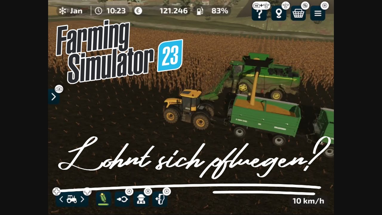 LS23 Gameplay #39: Lohnt sich pflügen?  - DER GROSSE TEST!!