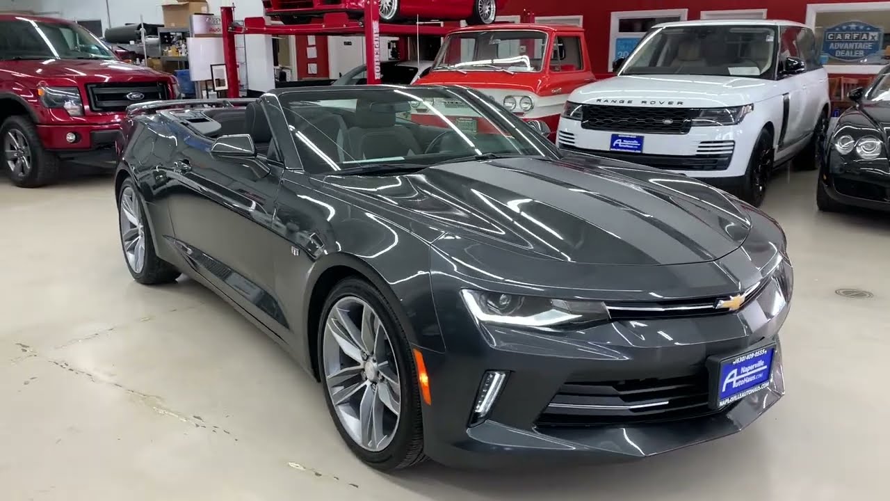 2017 Chevrolet Camaro Convertible with RS Package - Naperville Auto Haus