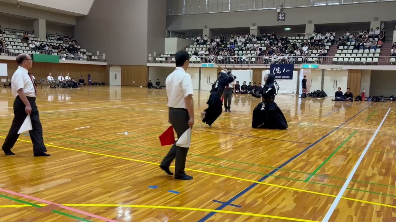 第58回愛知県剣道段別選手権大会【二段の部・決勝　西躰ー藤原】2025.9.14