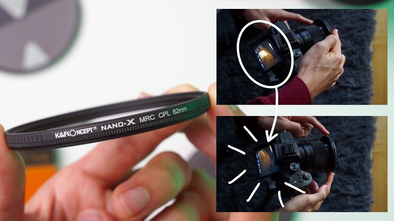 K&F Nano-X MRC CPL Filter |  ASMR Unboxing