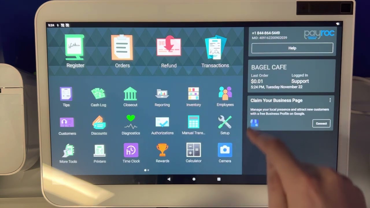 Clover POS - Add gratuity/service charge on Clover POS