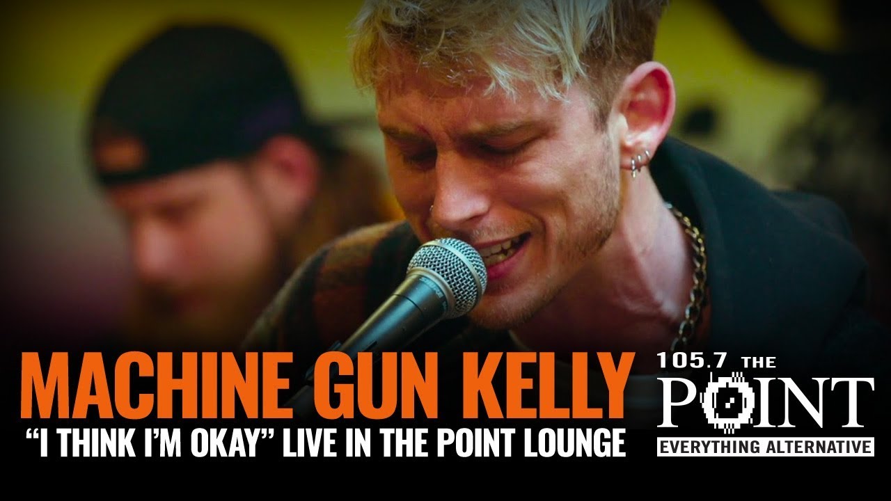 Machine Gun Kelly - I Think I'm OKAY (LIVE) Intimate Point Lounge Performance