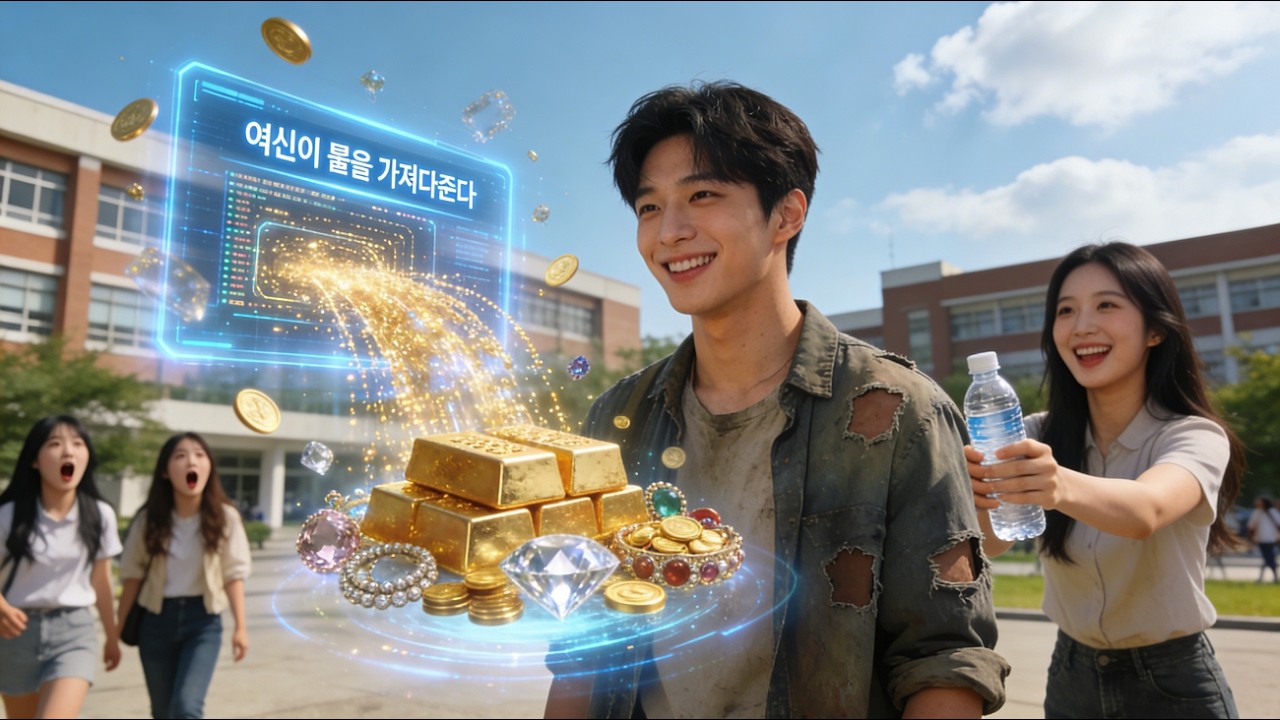 여신의 물 배달 서비스에 1페니를 지불했는데, 장난인 줄 알았지만 정말로 이루어졌어요! 세상에서 가장 부유한 이 시스템이 정말 그렇게 대단한 걸까요?#korean #kdrama