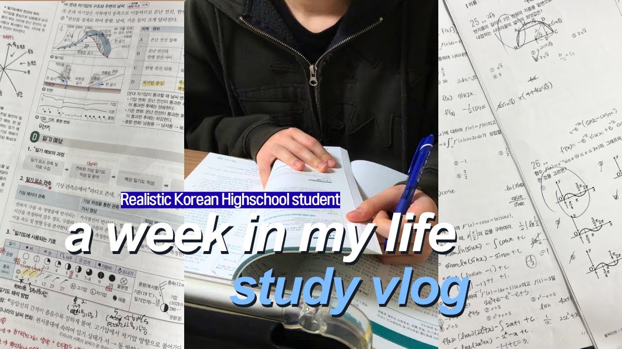 PRODUCTIVE vlog: korean study motivation, daily, studywithme, my life