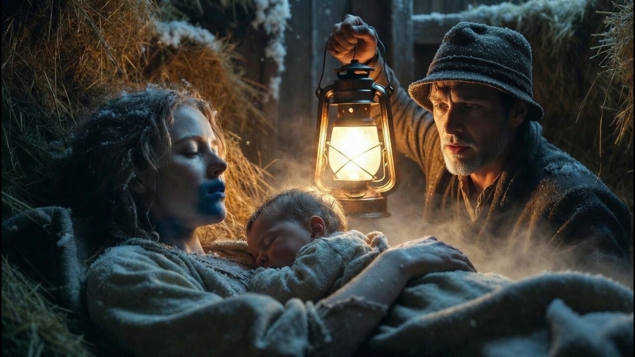 In der Weihnachtsnacht fand er sie mit ihrem Baby im Heuboden schlafend – und alles änderte sich.