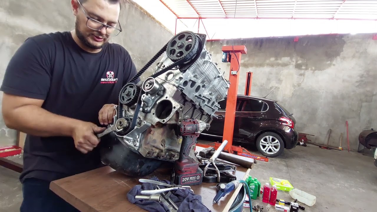 MONTAGEM DO MOTOR FIASA 1.5 PARTE 2