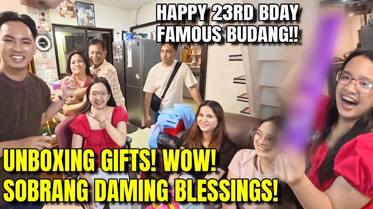 BUDANG 23rd BDAY! SOBRANG DAMING BLESSINGS! SALAMAT PO! 🥹♥️