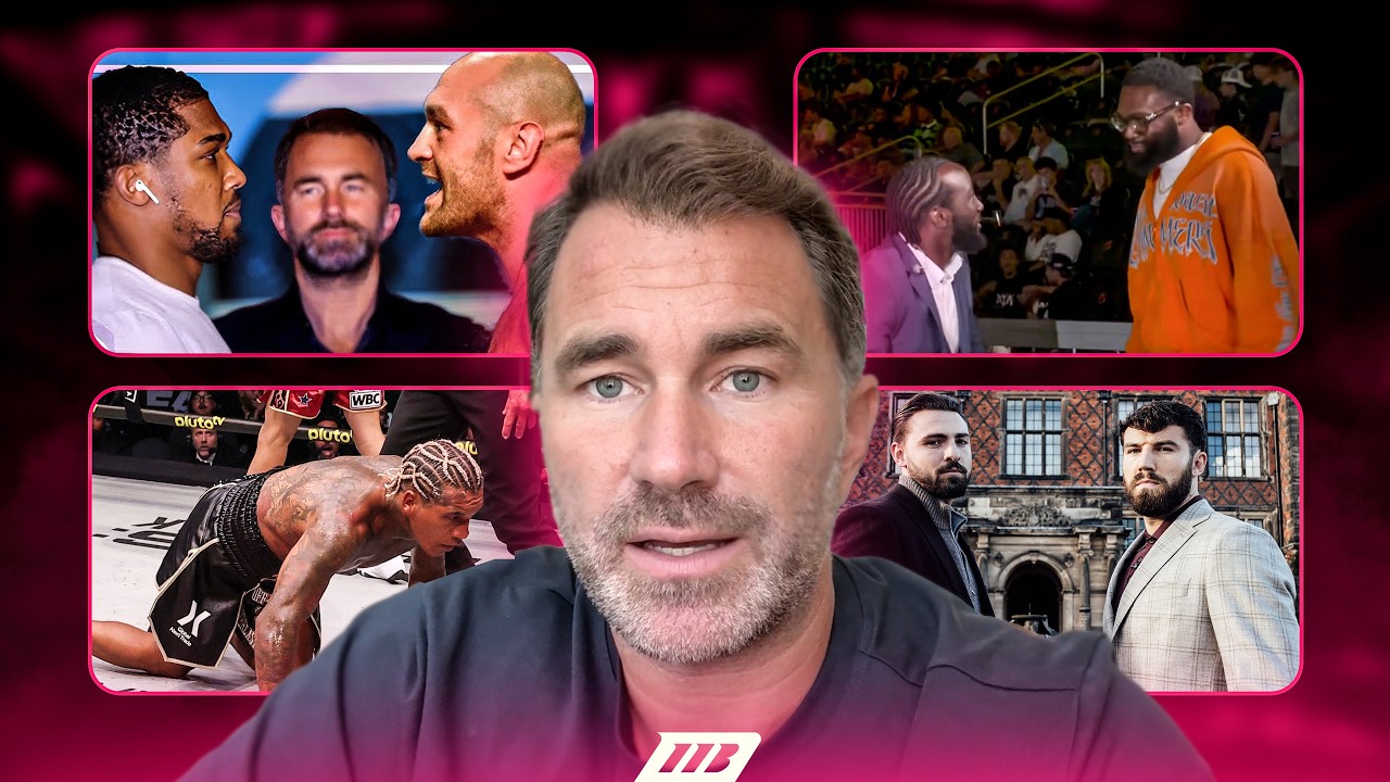 Eddie Hearn On Conor Benn KO Loss To Ryan Garcia, Joshua Vs Fury, Crawford Vs Boots, Hedges Vs Brown