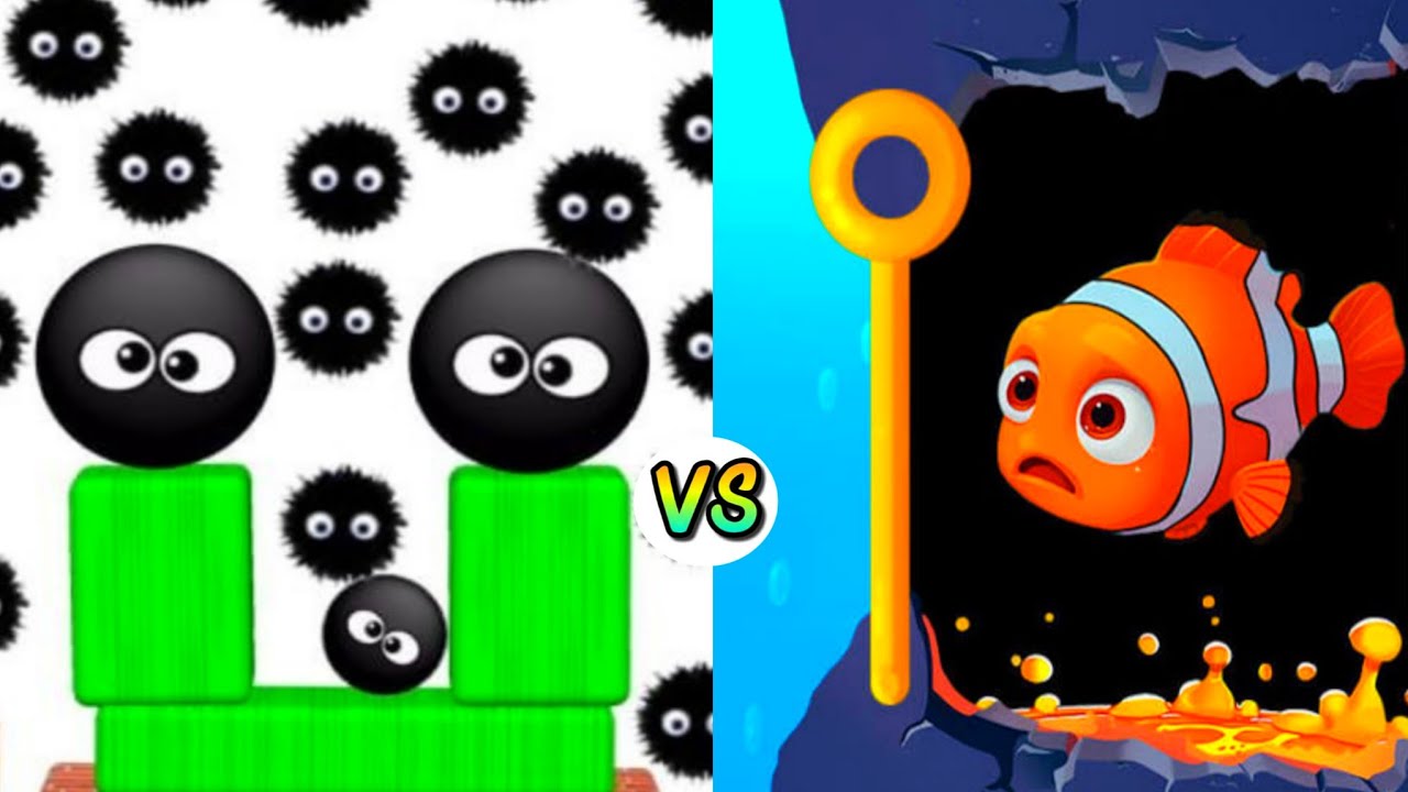 Hide Ball Brain Vs Save The Fish Gameplay Walkthrough Challenge New Mobile GamesMerge!