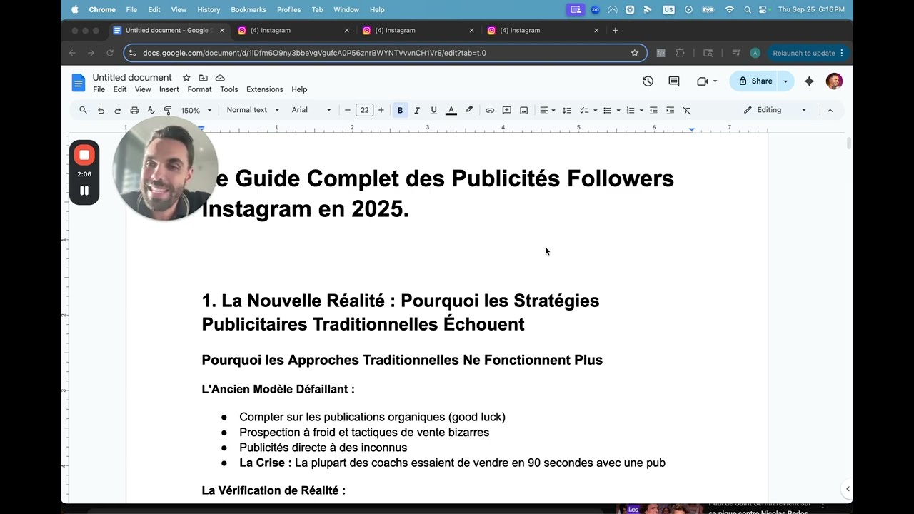 Follow Ads Instagram : De 0 &agrave; 15K&euro;/mois (M&eacute;thode compl&egrave;te 2025)