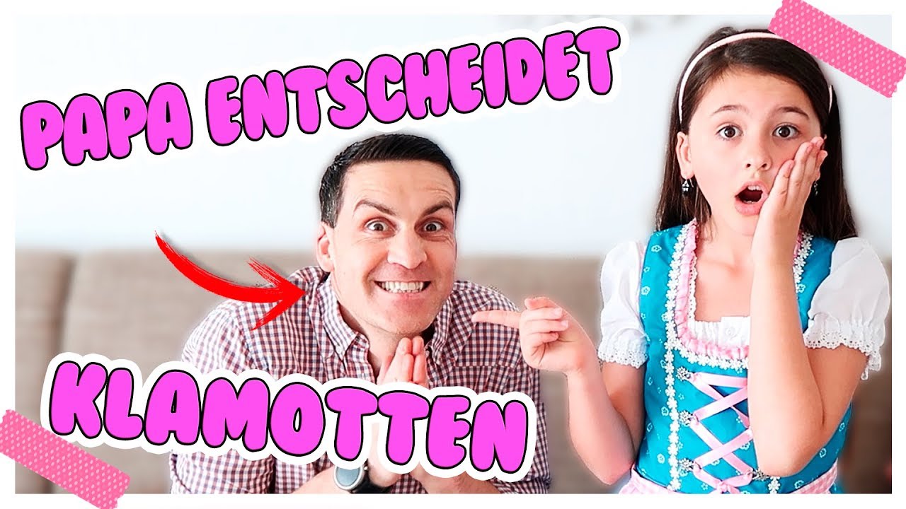 5 Tage darf PAPA ENTSCHEIDEN WAS ich ANZIEHE! Kann das gut gehen? 😱 Alles Ava