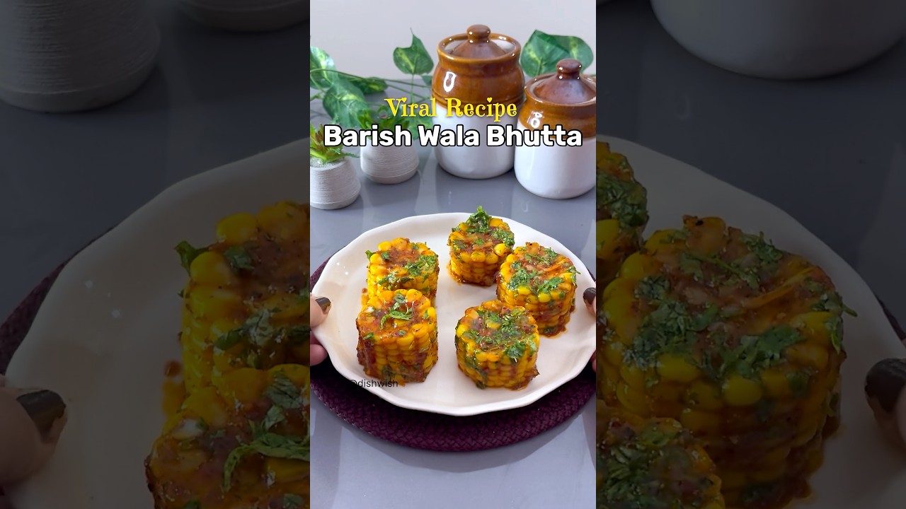 Must try this Viral Bhutta Recipe #shorts #shortvideo #youtubeshorts #ytshorts #recipe #corn #food