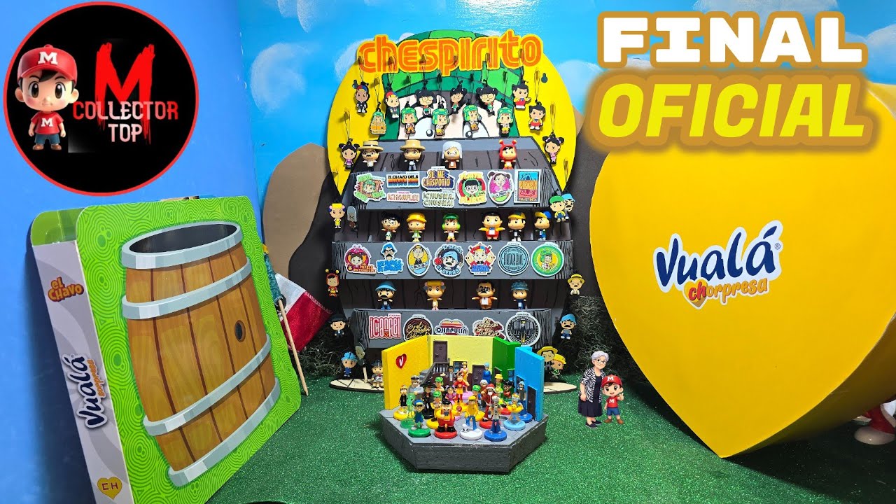 Final OFICIAL de Vualá Sorpresa Chespirito | Así terminó la colección
